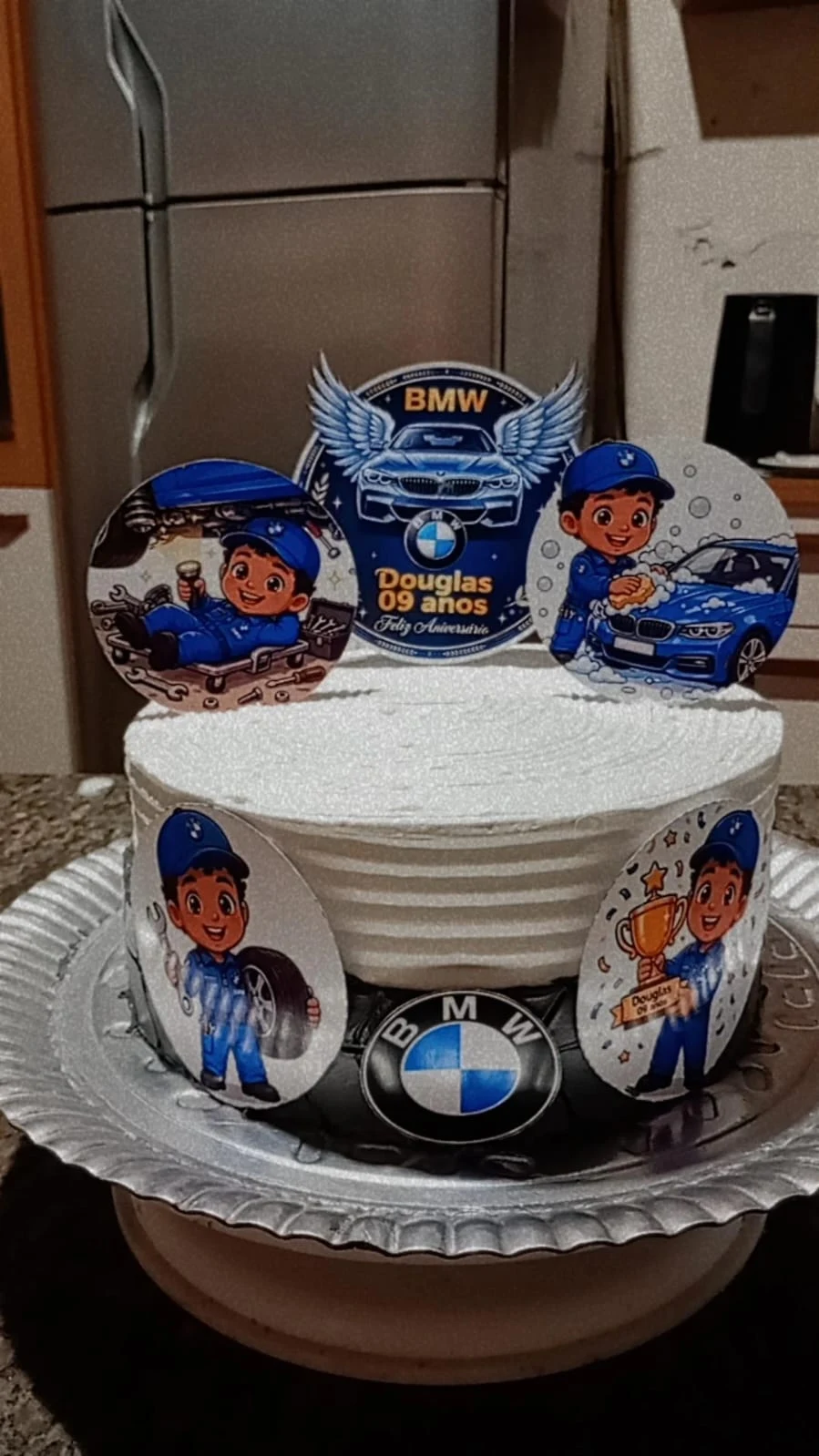 Tema de automóveis — produto da Joy's Cakes