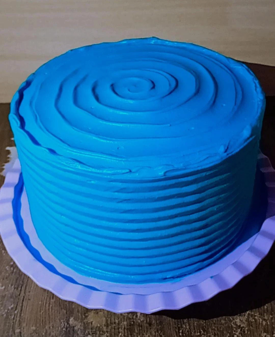 Decoração azul — produto da Joy's Cakes