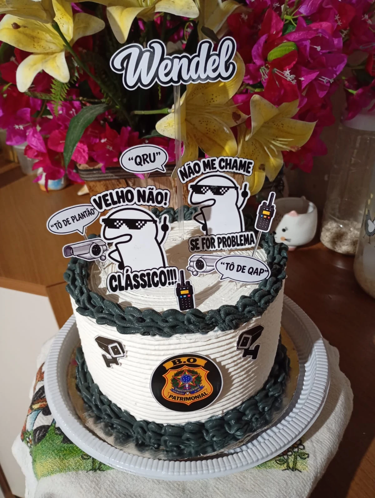 Tema de profissão — produto da Joy's Cakes